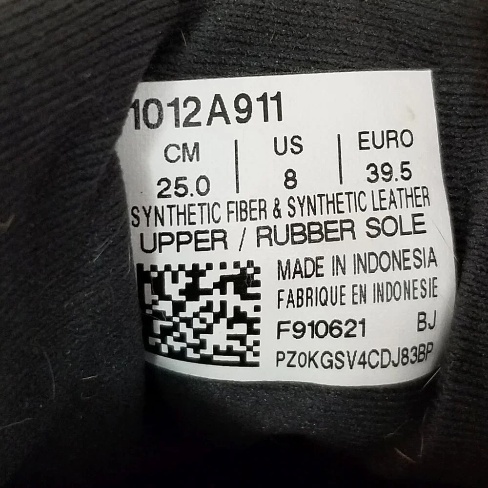 ASICS Gel Contend 7 AmpliFoam Lace Up Running Shoe Black Size 8 ~ 4399 - Picture 10 of 10